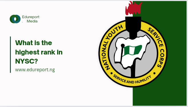 What is the highest rank in NYSC?